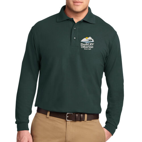 Silk Touch™ Long Sleeve Polo Thumbnail